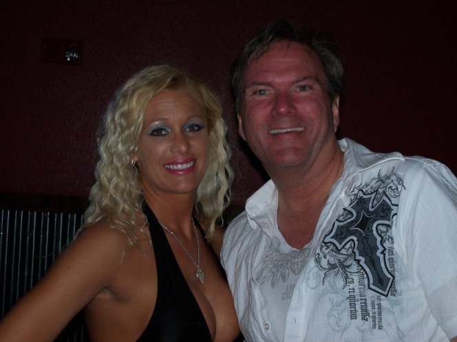Rocky Dickerson and Rocky the waitress!