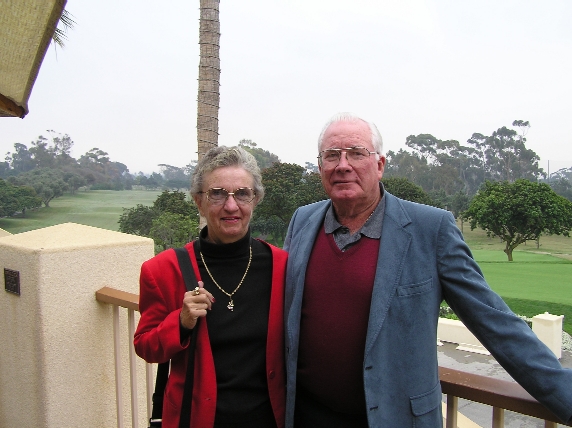 My folks and I at San Diego Country Club